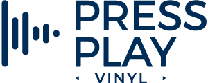 Logo Press Play Vinyl horizontal